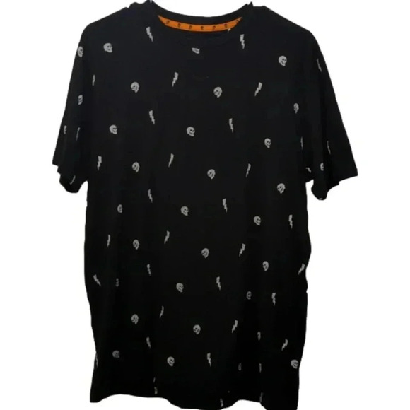 FREE planet skull Short sleeve top - Picture 1 of 8